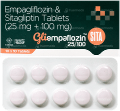 Gliempaflozin Sita 25/100 Tablet 10 Gliempaflozin Sita 25/100 Tablet 10